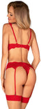 Obsessive - Amor Cherris Driedelige Set - Rood