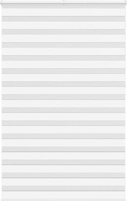 vidaXL - Zebra - rolgordijn - 150x230 - cm - stofbreedte - 145,9cm - polyester - wit