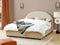VAUCLUSE - Bed met opbergruimte - Beige - 160x200 cm - Polyester