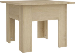 vidaXL - Salontafel - 55x55x42 - cm - spaanplaat - sonoma - eikenkleurig