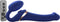 Strap-On-Me - Vibrerende Strapless Strap-on Voorbinddildo Met Luchtdruk Stimulatie - Paars