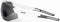 AGU Pride - Koersbril - UV400 Lenzen - Anti Fog Coating - Wit (2 extra lenzen)