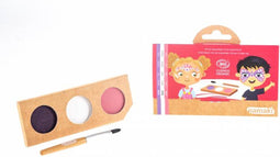 Namaki Schminkset – Thema schmink – Make up Kinderen – Face Paint pallete – Fee & Vlinder – 3 kleuren – 3 x 2.5 gram