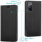 iMoshion Hoesje Geschikt voor Samsung Galaxy S20 FE Hoesje Met Pasjeshouder - iMoshion Slim Folio Bookcase - Zwart