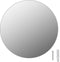 vidaXL - Spiegel - rond - frameloos - 30 - cm - glas