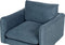 VINTERBRO - Fauteuil - Blauw - Polyester