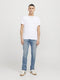 JACK&JONES JJIGLENN JJFOX AM 496 NOOS - Slim fit jeans - Comfort stretch - Stonewash