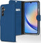 Accezz Samsung Galaxy A34 5G - Wallet Softcase Bookcase - 3 Pashouders - Donkerblauw