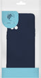 iMoshion Hoesje Geschikt voor OnePlus 8T Hoesje Siliconen - iMoshion Color Backcover - Donkerblauw