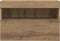 vidaXL - TV - Wandkasten - met - LED-verlichting - 2 - stuks - Artisan - Eiken - 60x30x40 - cm