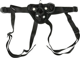 Sportsheets - Vibrating Velvet Strap On Black