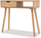 vidaXL - Wandtafel - 80x30x72 - cm - massief - grenenhout - bruin