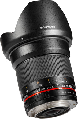 Samyang 16mm f/2.0 ED AS UMC CS - Prime Lens - Handmatige scherpstelling - Nikon F