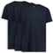 LEBASQ Miles' T-shirt heren - 3 pack - Ronde hals - Extra lang - Blauw - M (3-pack)