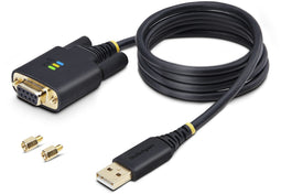 Startech.com 1P3FFCNB-USB-SERIAL - USB A naar Serieel DB-9 - 1 m - Zwart