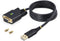 Startech.com 1P3FFCNB-USB-SERIAL - USB A naar Serieel DB-9 - 1 m - Zwart