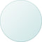 vidaXL - Tafelblad - van - gehard - glas - 900 - mm - rond
