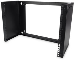 Digitus DN-19 PB-8U-SW - Wandmontage patchhouder - 8 HE - Zwart (RAL 9005)