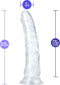 B Yours Diamond - Glisten Dildo 22 cm - Transparant