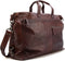 Leren Weekendtas - Atlanta - Donker Bruin