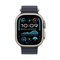 Apple Watch Ultra 2 (2024) - GPS + Cellular - Naturel - Ocean-bandje Marine