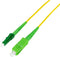 LogiLink FPSLS10 - Glasvezel Aansluitkabel 10 m - SC APC naar LC APC - Geel