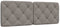 vidaXL - Hoofdbordkussen - 120 - cm - stof - taupe