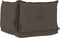 vidaXL - Palletkussens - 3 - st - stof - taupe