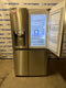 LG GSL761PZXV - Amerikaanse Koelkast - 495L Koelruimte 196L Vriesruimte A+ RVS (b-keus)