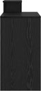 vidaXL - Bureau - Zwart - Eiken - 106x40x88,5 - cm - Geengineerd - Hout