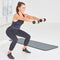 Schildkröt Fitness Dumbbells - Dumbbell Set met 6 Dumbbells - Gietijzer - Groen/Zwart/Antraciet