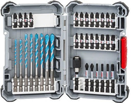 Bosch Pick and Clic MultiConstruction - Boor- en Impact Control-schroefbitset - 35-delig