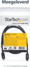 Startech.com TBLT3MM1M - Thunderbolt 3 USB-C kabel 20Gbps - Zwart