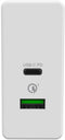 Celly TCUSBC30WWH - Lichtnetadapter 30W - Power Delivery en Quick Charge - Wit