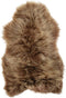 vidaXL - Stoelhoes - IJslander - schapenvacht - 70x110 - cm - bruin