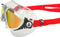 Aquasphere Vista - Zwembril - Volwassenen - Red Titanium Mirrored Lens - Wit/Rood