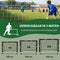 Umbro Voetbaldoel - Voetbal Goal 180 x 120 x 60 cm - Snelle Montage - Metaal - Zwart/Geel