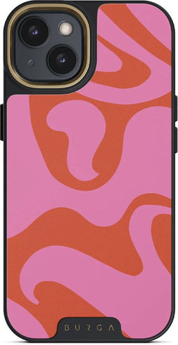 Burga Elite Case Geschikt voor Apple iPhone 15 Hoesje Back Cover Compatibel met MagSafe Ride the Wave