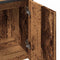 vidaXL - Wastafelkast - 60x33x60 - cm - bewerkt - hout - oud - houtkleurig