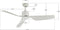 Plafondventilator Airfusion Climate II Wit Ø 127cm