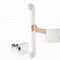 VITILITY Wandbeugel - Groot 60cm - Toiletbeugel - Wit - Wandbeugel badkamer - Handgreep douche