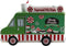 Lemax - Peppermint Food Truck - Set Of 3