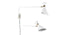 Zuiver Shady Dubbele Wandlamp Wit