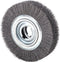 Huvema STB 250-45-50.8 - Staalborstel voor afbraammachine - Inclusief verloop ringen 12,16,20 en 30mm (1 stuk)