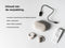 Belkin SoundForm ClearFit - Open-Ear Wireless Earbuds - Bluetooth 5.3 IPX5 - Beige