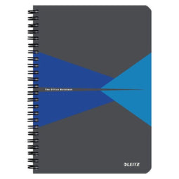 Leitz Office A5 Kartonnen Notitieboek - Gelijnd - Blauw