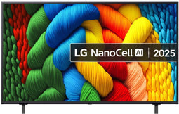 LG Nanocell NANO80 (2025) - 55" Ultra HD Smart TV - 4K HDR - Zwart