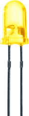 STANDAARD LED 5mm GEEL TRANSPARANT (L-7113YT)
