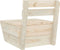 vidaXL - Middenbank - sectioneel - pallet - geïmpregneerd - vurenhout