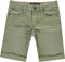 Cars Jeans Lucky - Heren Short - Smalle pasvorm - Army (Maat S)
